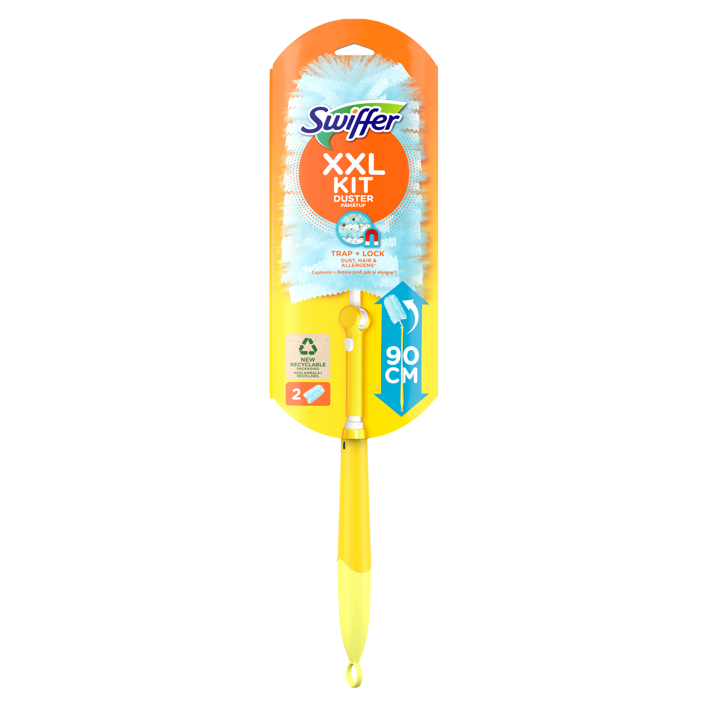 Swiffer Sada XXL KIT (násada+2 prachovky)
