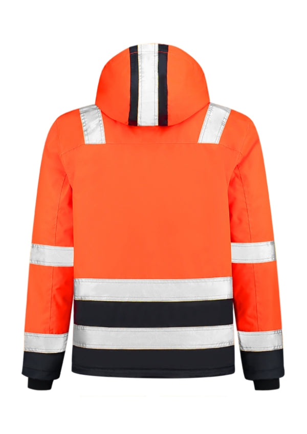 Pracovní bunda unisex Midi Parka High Vis Bicolor T51