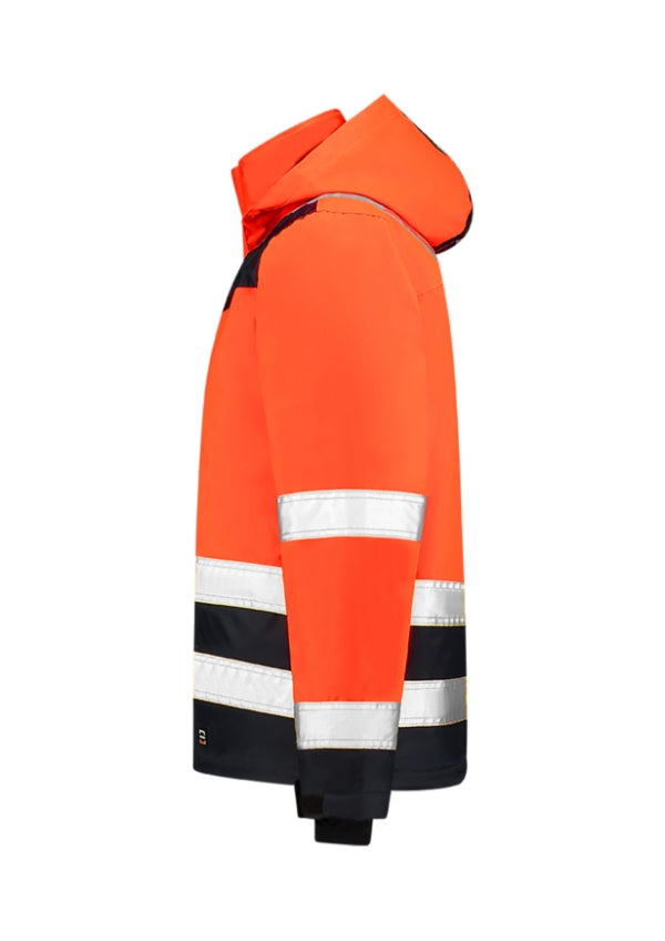 Pracovní bunda unisex Midi Parka High Vis Bicolor T51