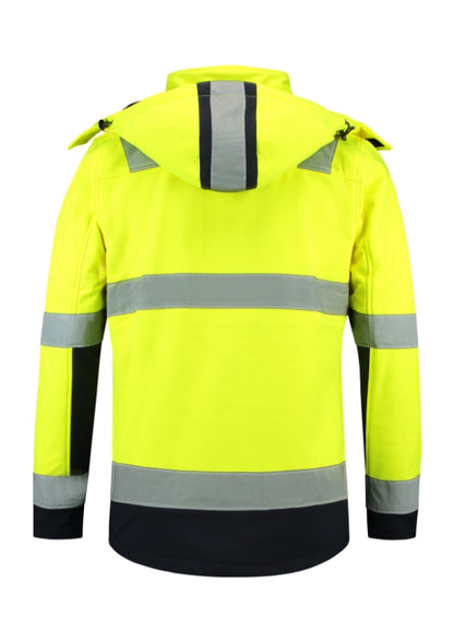 Softshellová bunda unisex Bi-color EN ISO 20471 Softshell T52
