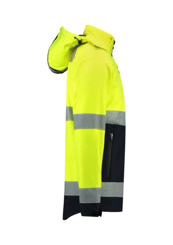 Softshellová bunda unisex Bi-color EN ISO 20471 Softshell T52