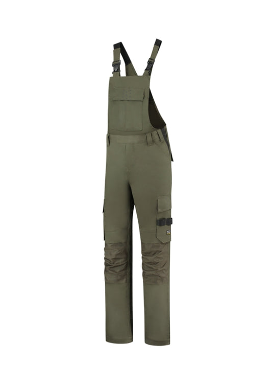 Pracovní kalhoty s laclem unisex Bib & Brace Twill Cordura T67