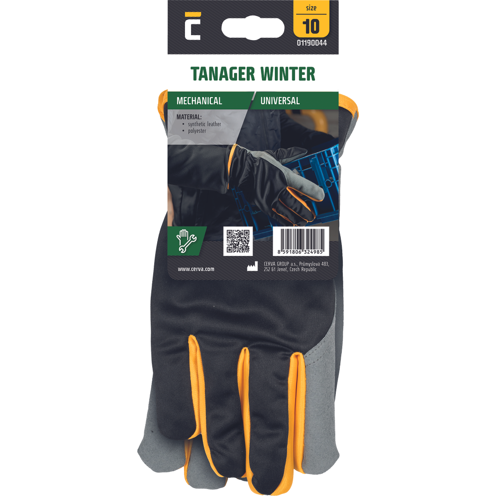 TANAGER Winter rukavice kombinované -