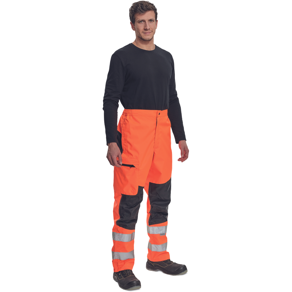 TICINO kalhoty HV oranžové/černé