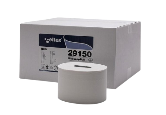 Toaletní papír Celtex Prime Easy-Pull 2vrstvý  středové odvíjení, 150m (12ks)