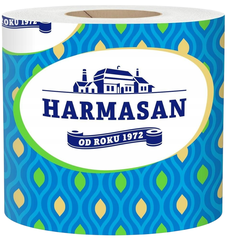 Toaletní papír Harmasan 1vr, 400 útr., délka 50m (1ks)