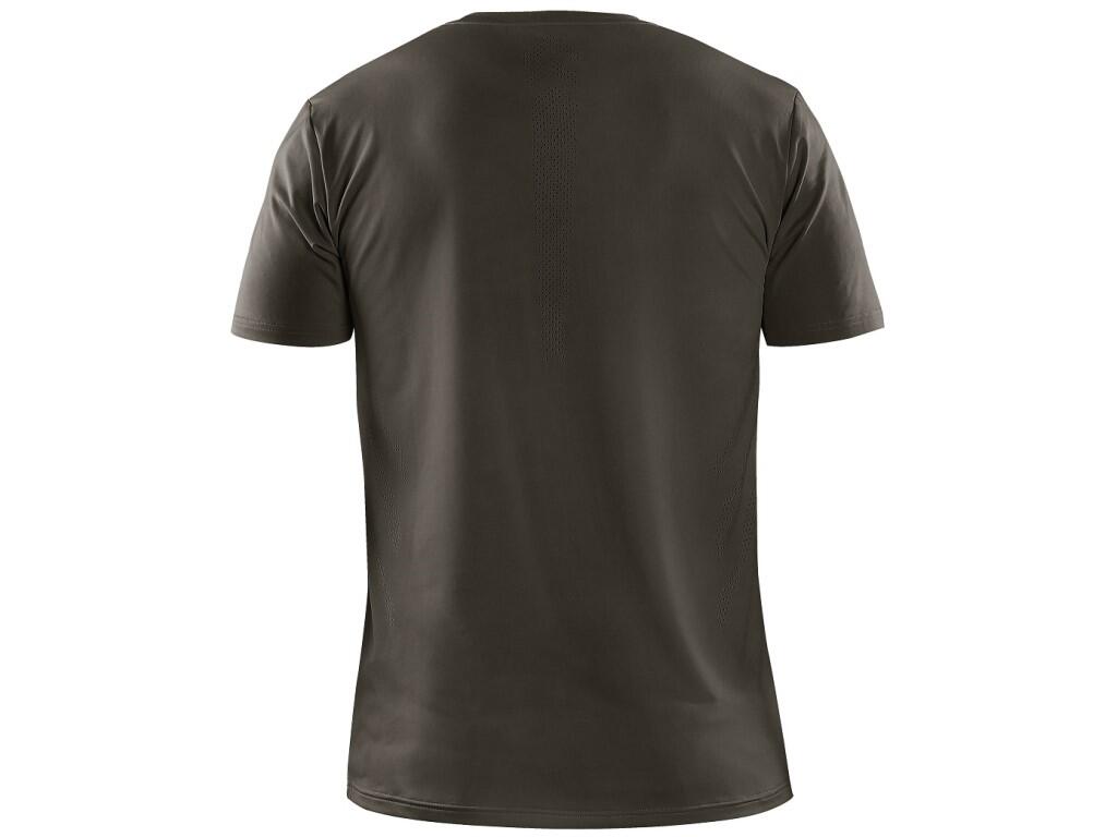 Tričko CXS MOVADO funkční krátký rukáv pánské khaki