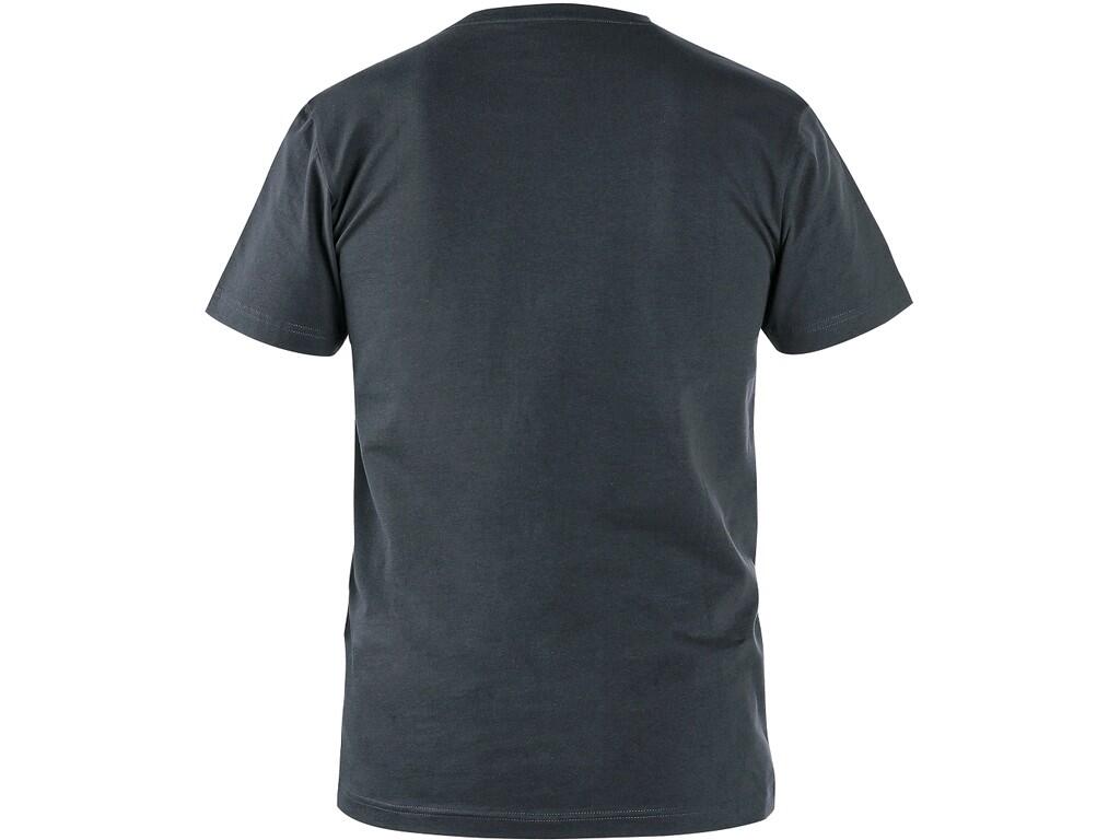 Tričko CXS NOLAN krátký rukáv antracitové