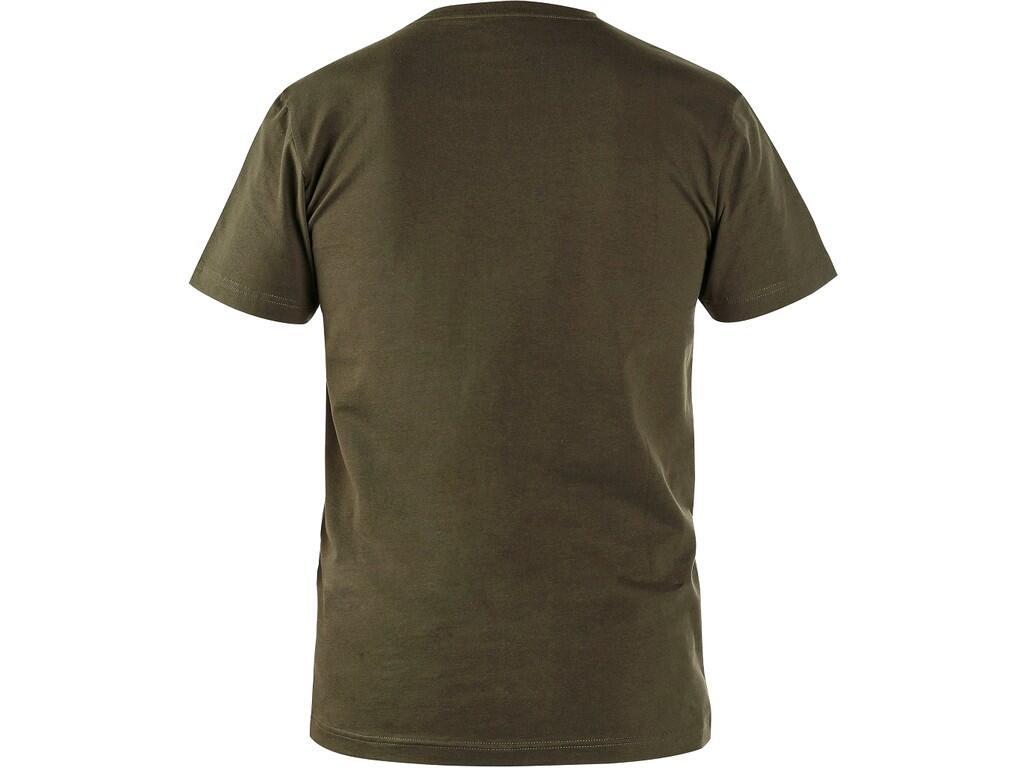 Tričko CXS NOLAN krátký rukáv khaki