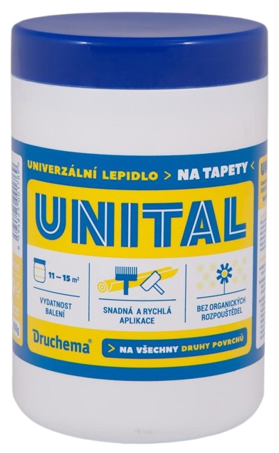 Unital 900g lepidlo na tapety Druchema