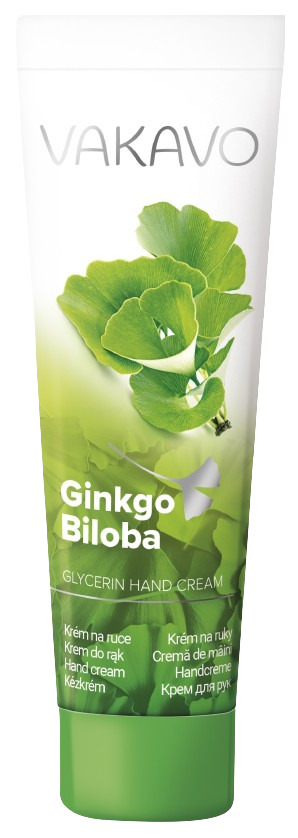 VAKAVO 100ml krém na ruce Ginkgo biloba