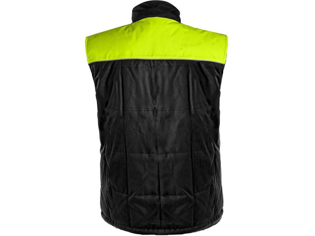 Vesta SEATTLE zimní fleece pánská černo-žlutá