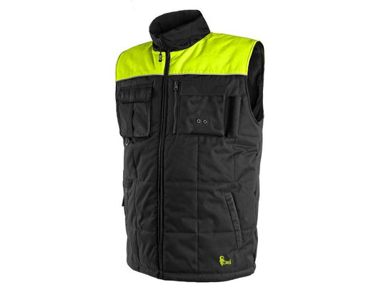 Vesta SEATTLE zimní fleece pánská černo-žlutá