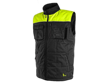 Vesta SEATTLE zimní fleece pánská černo-žlutá