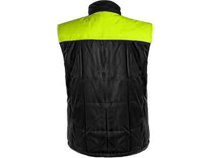 Vesta SEATTLE zimní fleece pánská černo-žlutá