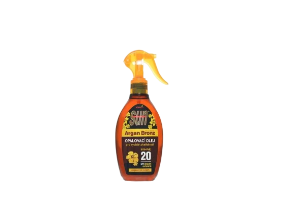 Vivaco SunVital opalovací olej OF 20 s Argánovým olejem 200ml