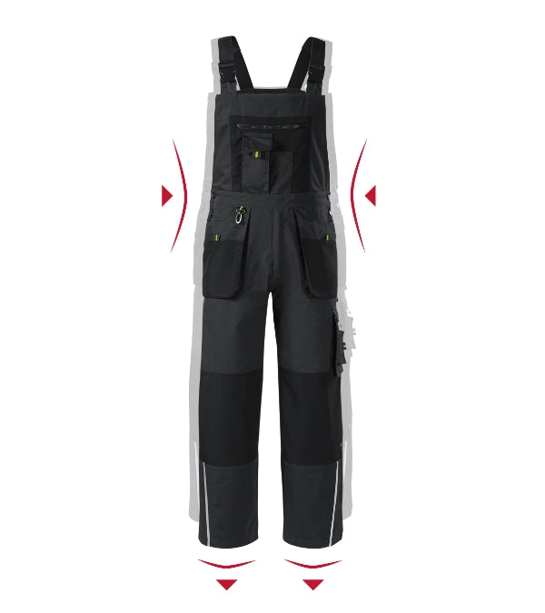 Pracovní kalhoty s laclem pánské Ranger W04