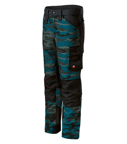 Pracovní kalhoty pánské Vertex Camo W09