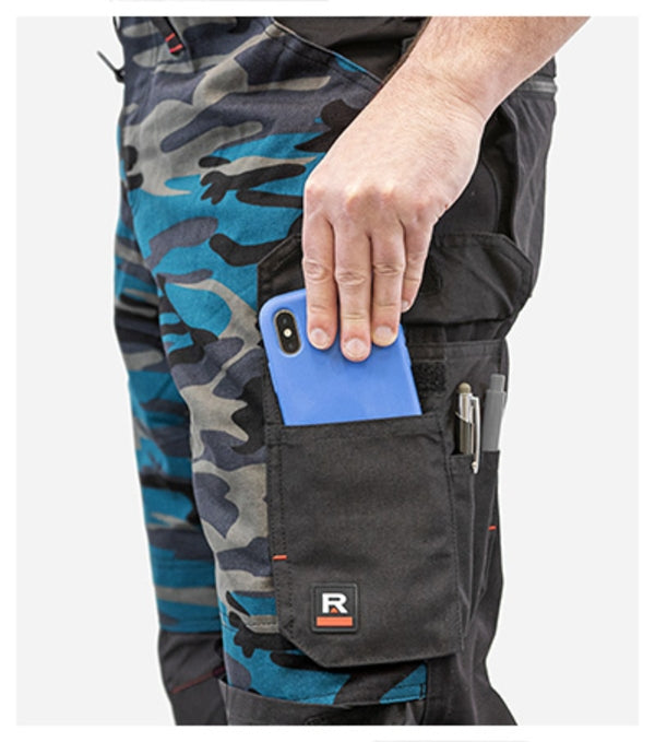 Pracovní kalhoty pánské Vertex Camo W09