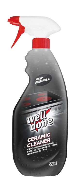 Well Done Čistič sklokeramických desek s rozprašovačem 750ml