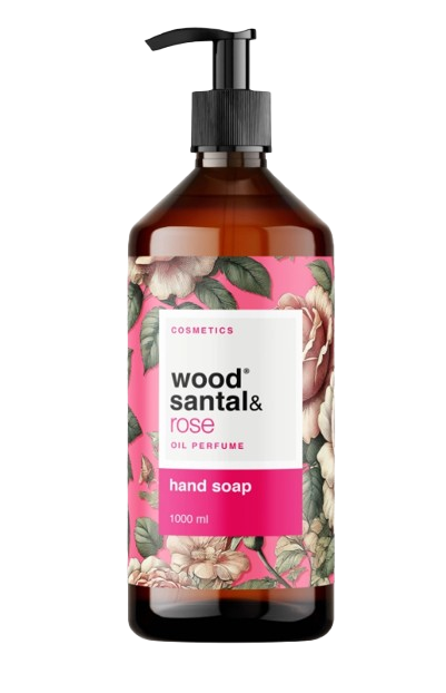 Wood Santal&Rose 1l tekuté mýdlo