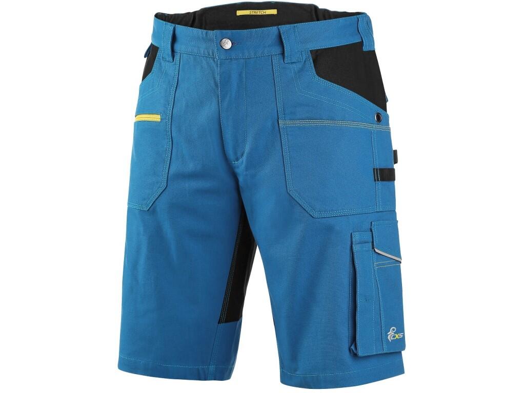 Kraťasy CXS STRETCH pánské středně modré-černé