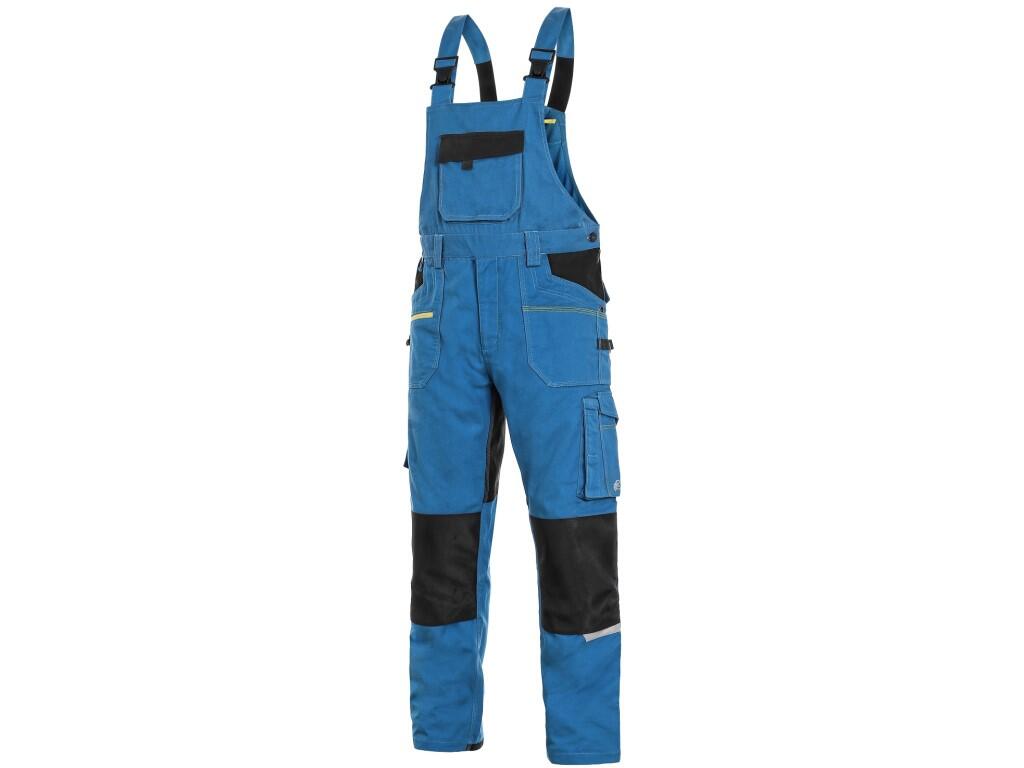 Zahradníky CXS STRETCH 170-176cm pánská středně modrá-černá