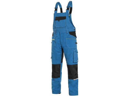 Zahradníky CXS STRETCH 170-176cm pánská středně modrá-černá