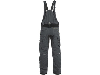 Zahradníky CXS STRETCH 170-176cm pánské tmavě šedo-černé