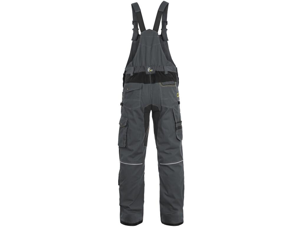 Zahradníky CXS STRETCH 170-176cm pánské tmavě šedo-černé