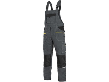 Zahradníky CXS STRETCH 170-176cm pánské tmavě šedo-černé