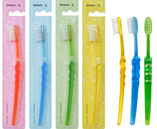 Zubní kartáček Clinic 3416  SENSITIVE extra měkký
